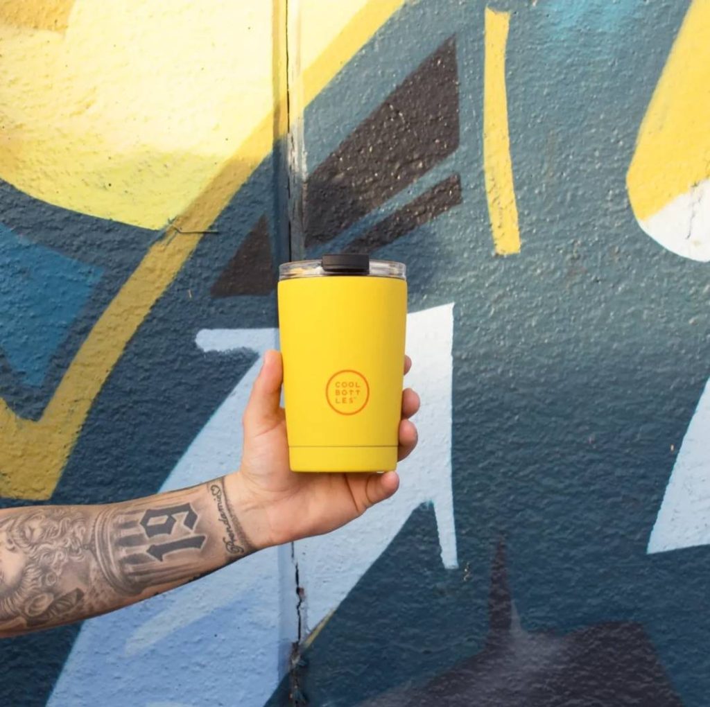 Cool Bottles Vivid Yellow 隨行保溫杯 330ml(12oz) vivid yellow 亮黃