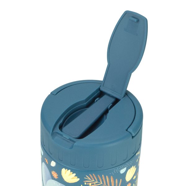 350ml 不鏽鋼保溫保冷食物罐,附湯匙 大象 350ml 不鏽鋼保溫保冷食物罐,附湯匙 大象