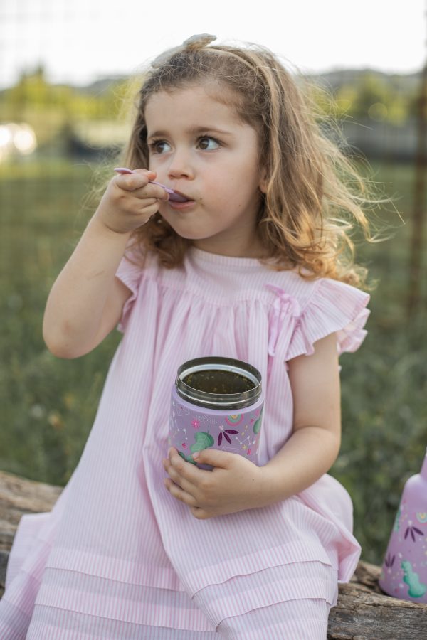 350ml 不鏽鋼保溫保冷食物罐,附湯匙 獨角獸 sassi junior 義大利設計 350ml 不鏽鋼保溫保冷食物罐 (附湯匙) i gnummy the panda